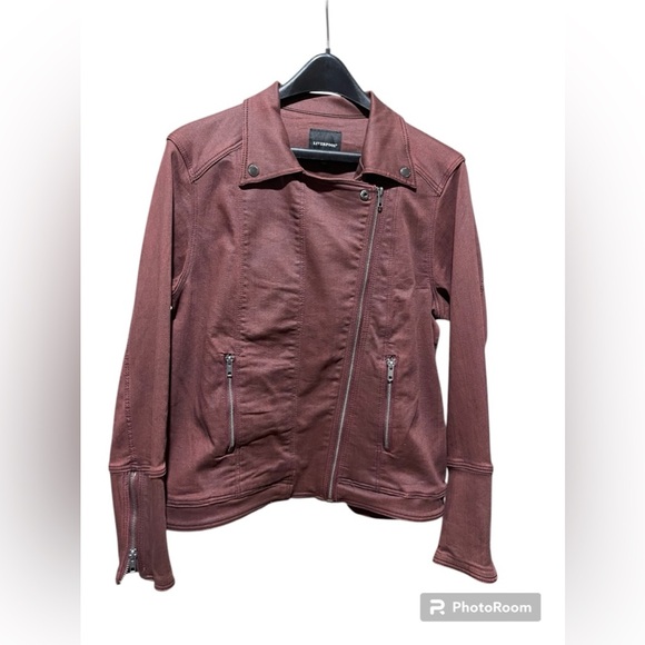 Liverpool Moto Eggplant Jacket | Large - Picture 1 of 6
